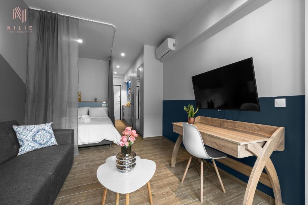 Big Apple Sts, Nilie Hospitality Mgmt Apartment Tesalonika Bagian luar foto