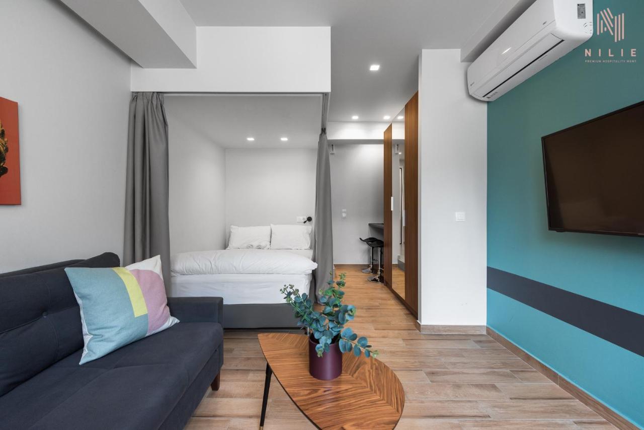 Big Apple Sts, Nilie Hospitality Mgmt Apartment Tesalonika Bagian luar foto