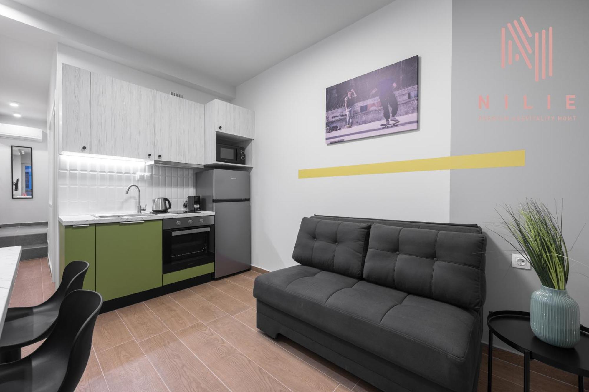 Big Apple Sts, Nilie Hospitality Mgmt Apartment Tesalonika Bagian luar foto