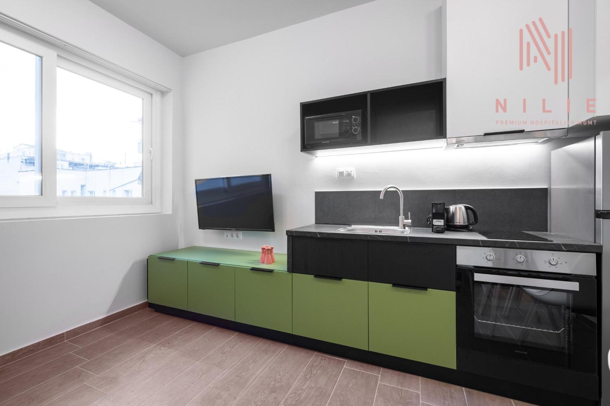 Big Apple Sts, Nilie Hospitality Mgmt Apartment Tesalonika Bagian luar foto