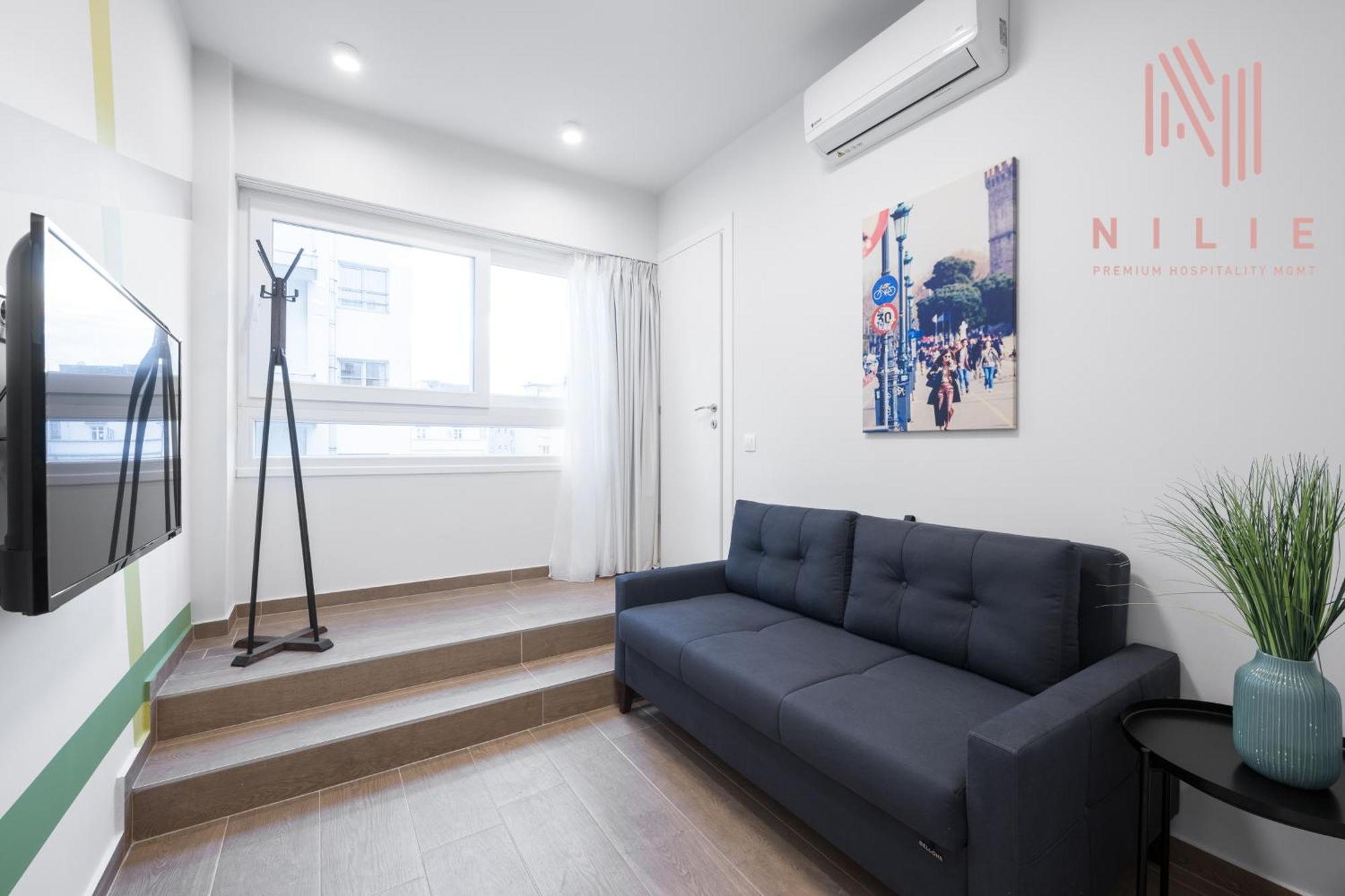 Big Apple Sts, Nilie Hospitality Mgmt Apartment Tesalonika Bagian luar foto