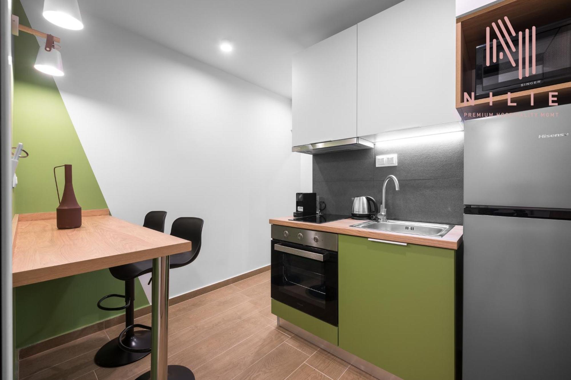 Big Apple Sts, Nilie Hospitality Mgmt Apartment Tesalonika Bagian luar foto