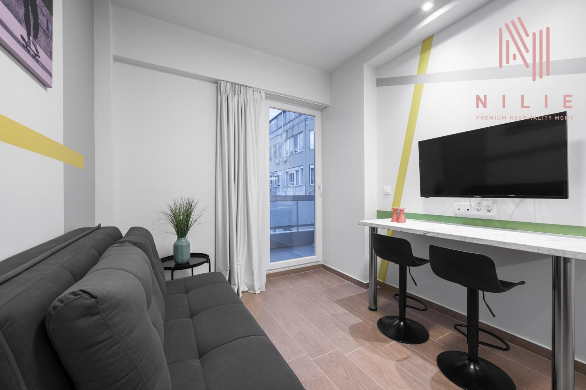 Big Apple Sts, Nilie Hospitality Mgmt Apartment Tesalonika Bagian luar foto